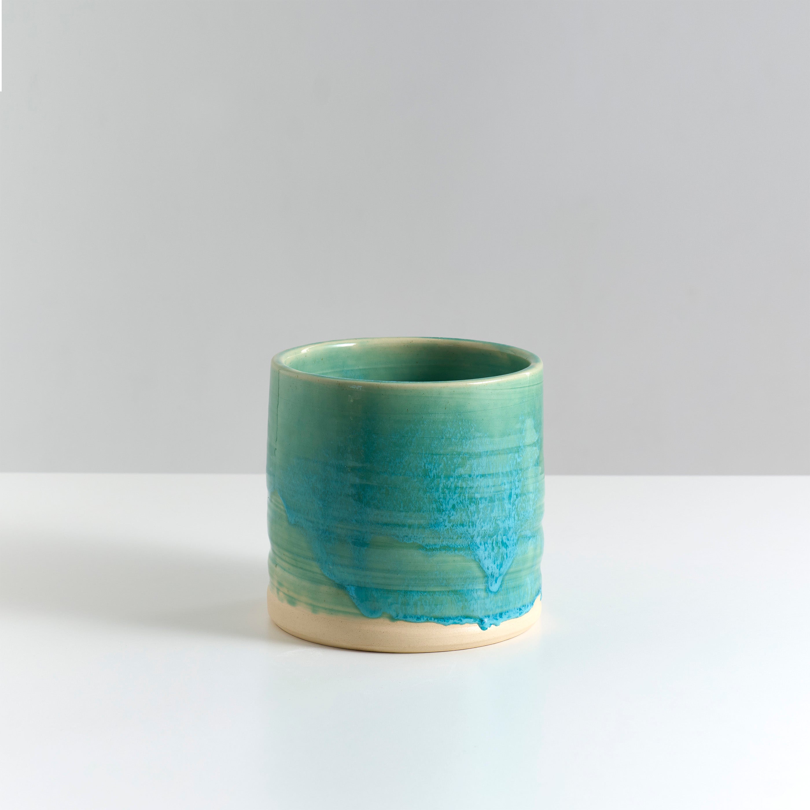 Vase - Copper Oxide Alkaline Glaze