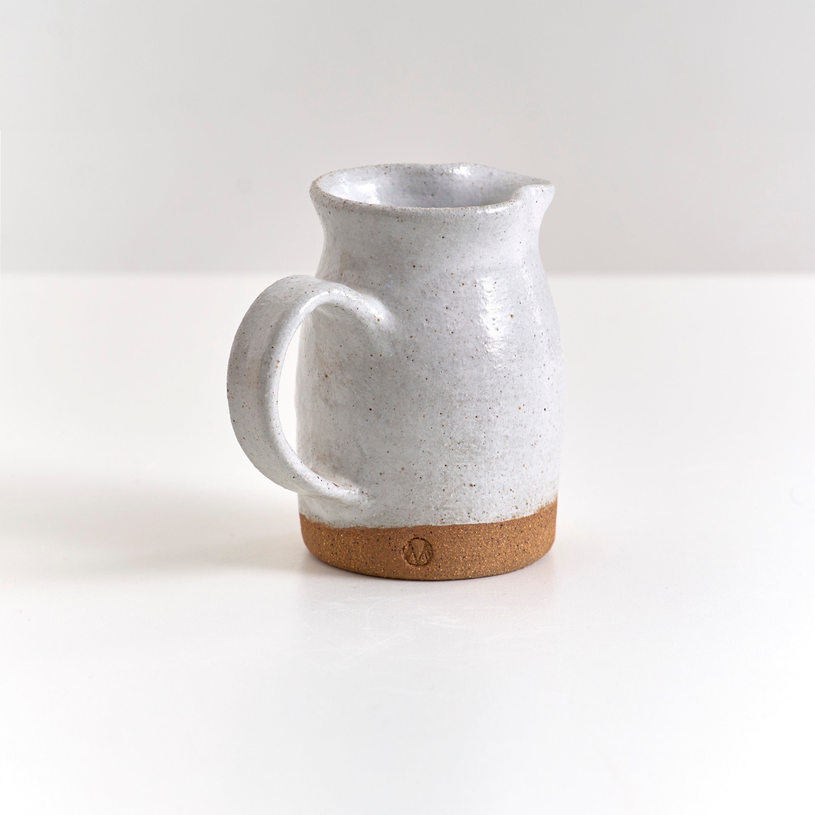 Jug with Handle - Vintage White