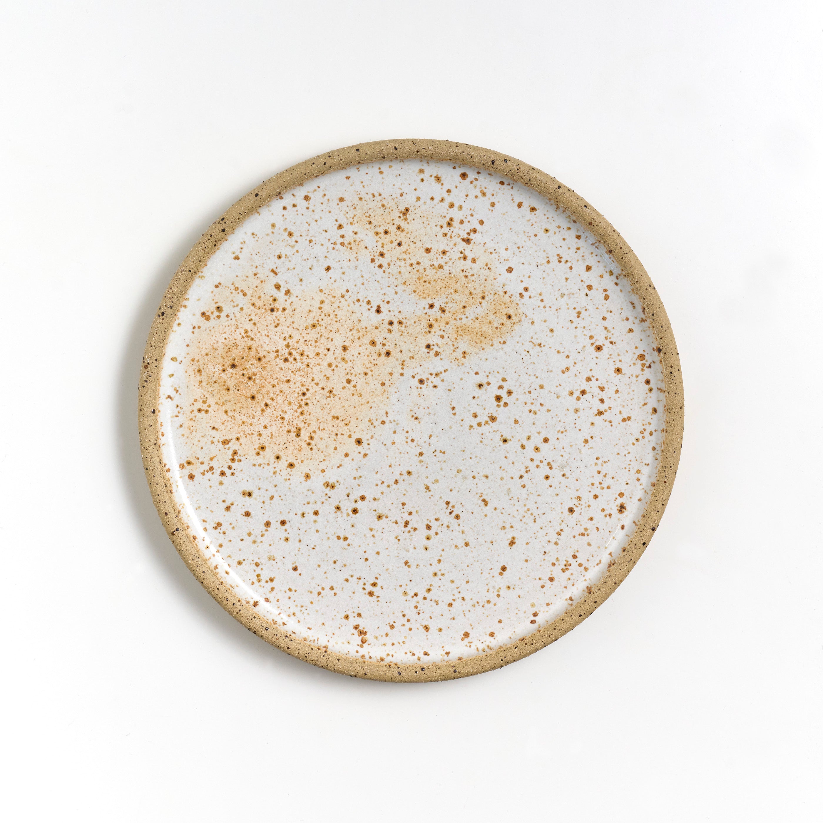 Straight Sided Plate: Large - Speckled Fleck