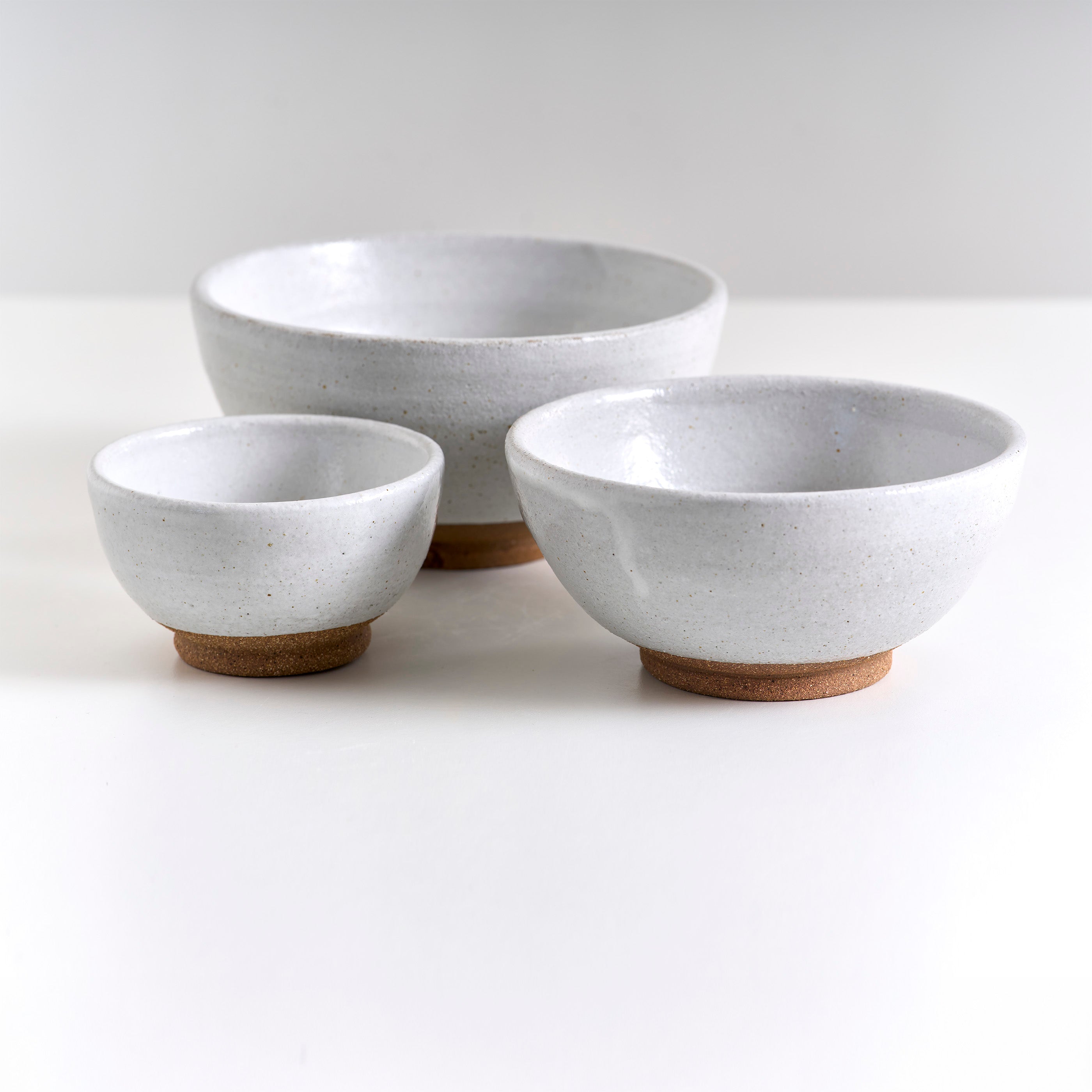 Nesting Bowl Set - Vintage White