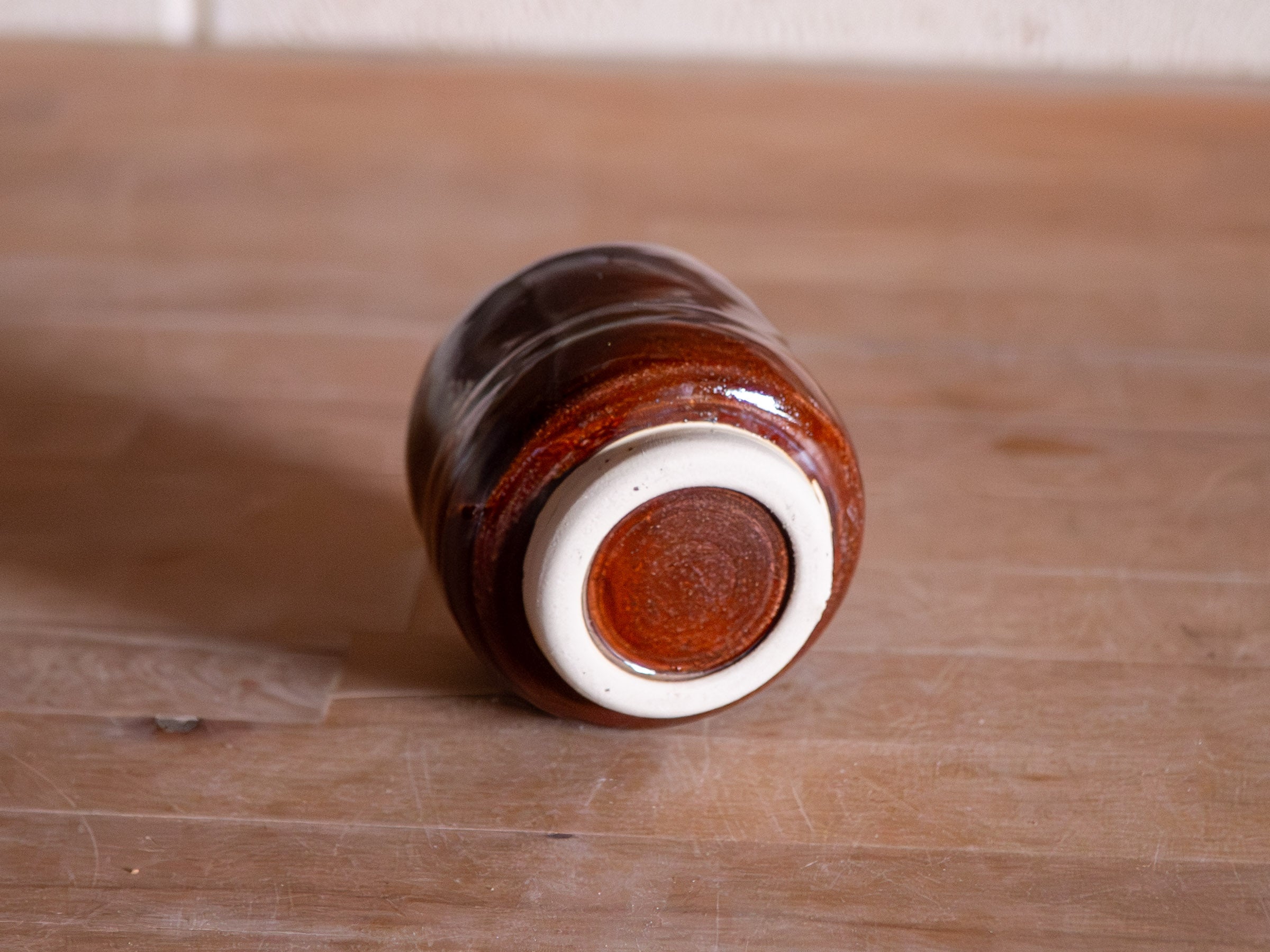 Yunomi Tea Cup 05 – Red Ember Glaze