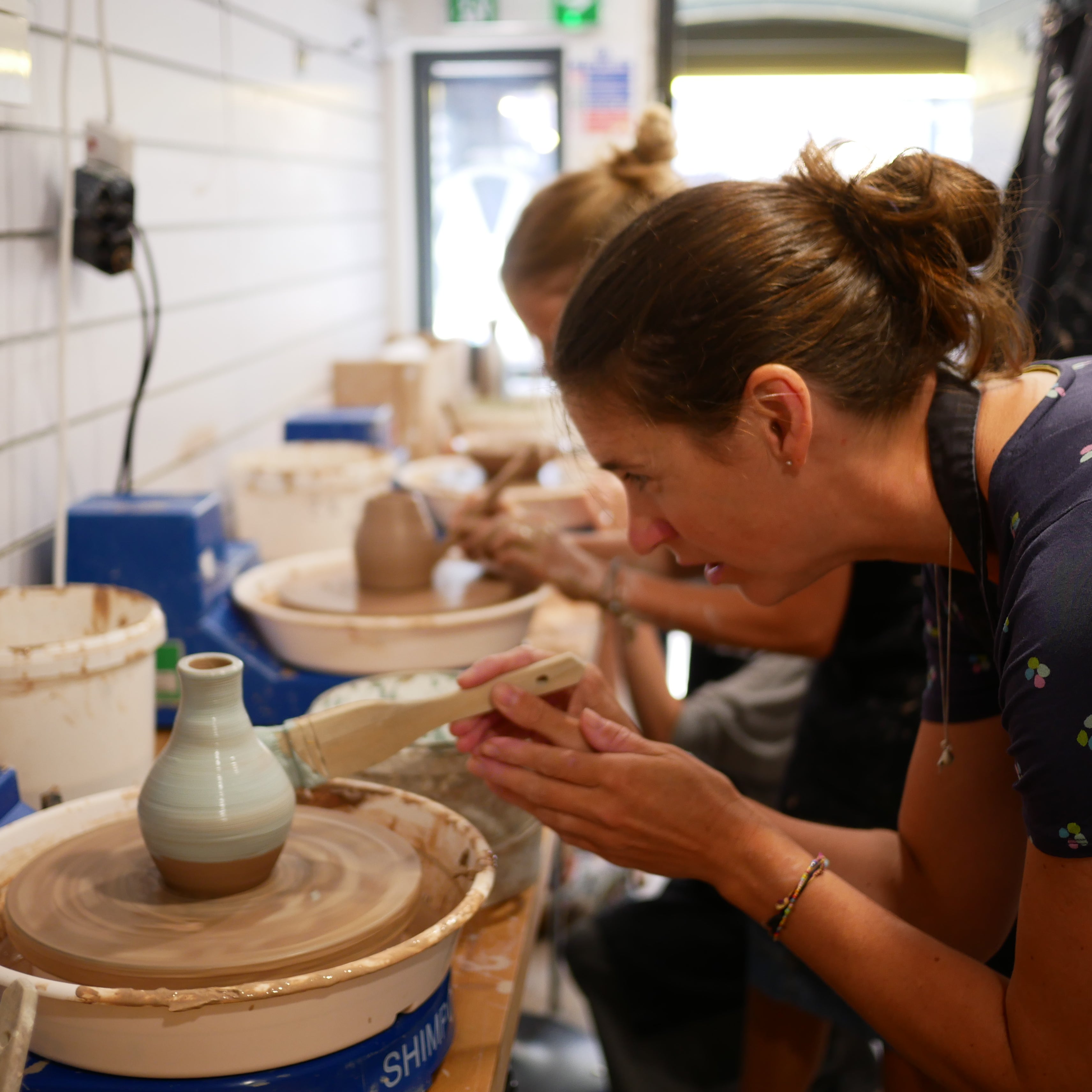 pottery workshop, pottery experience south wales, hand thrown pottery workshop