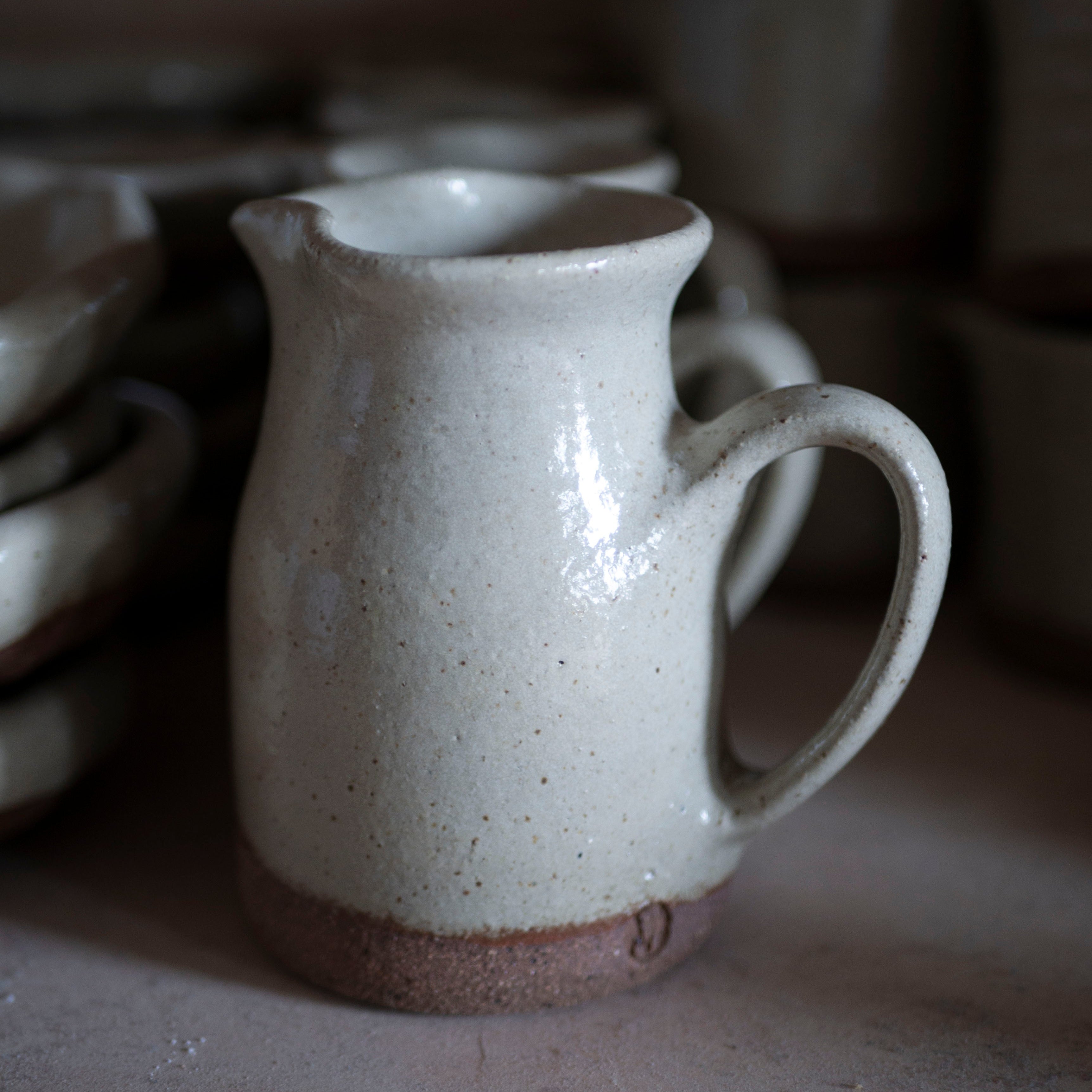 Sea foam Gravy Jug
