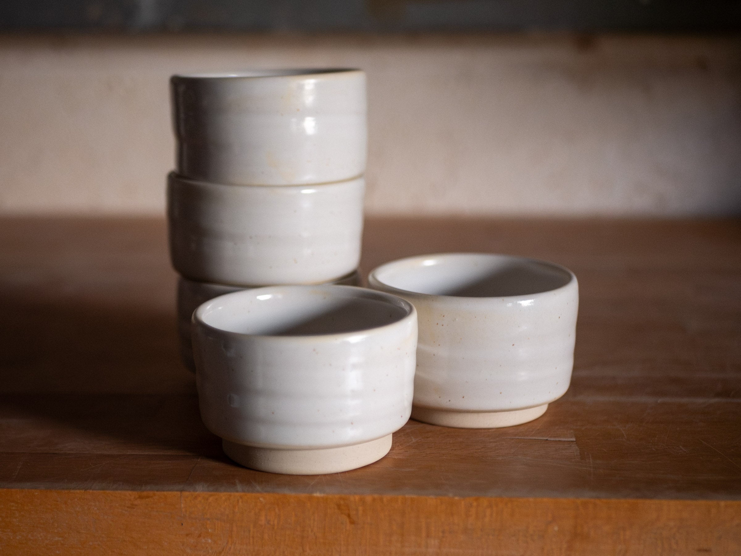 6oz Speciality Coffee Cup - Tin White