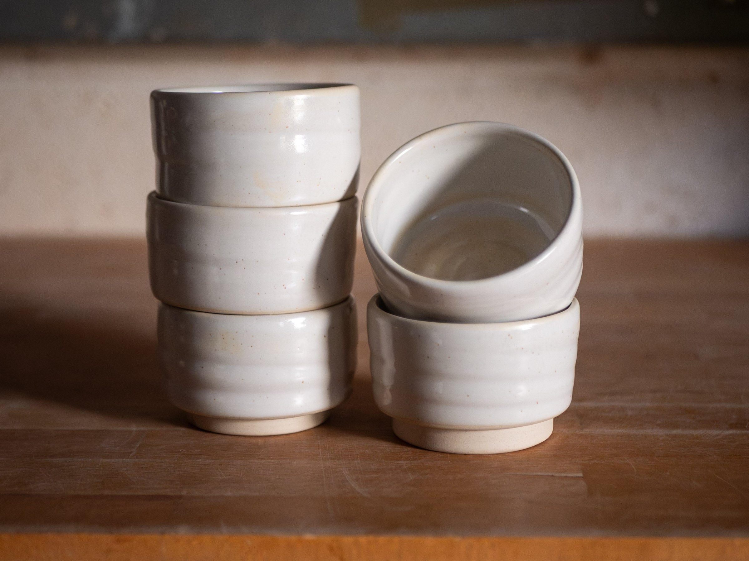 6oz Speciality Coffee Cup - Tin White