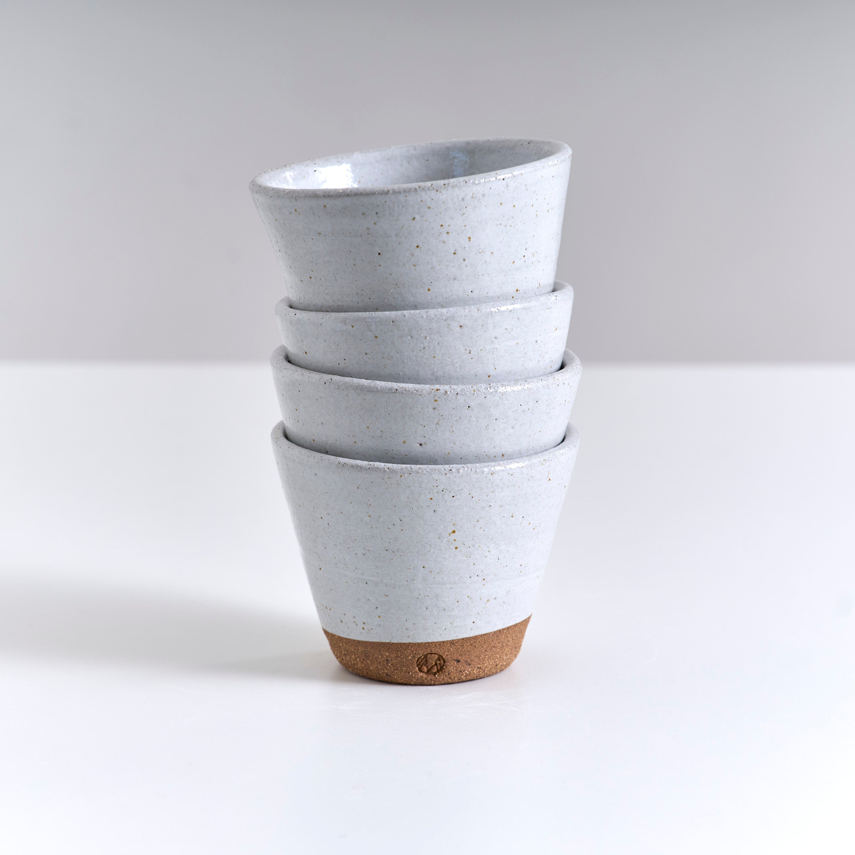 6oz Coffee Beaker - Vintage White