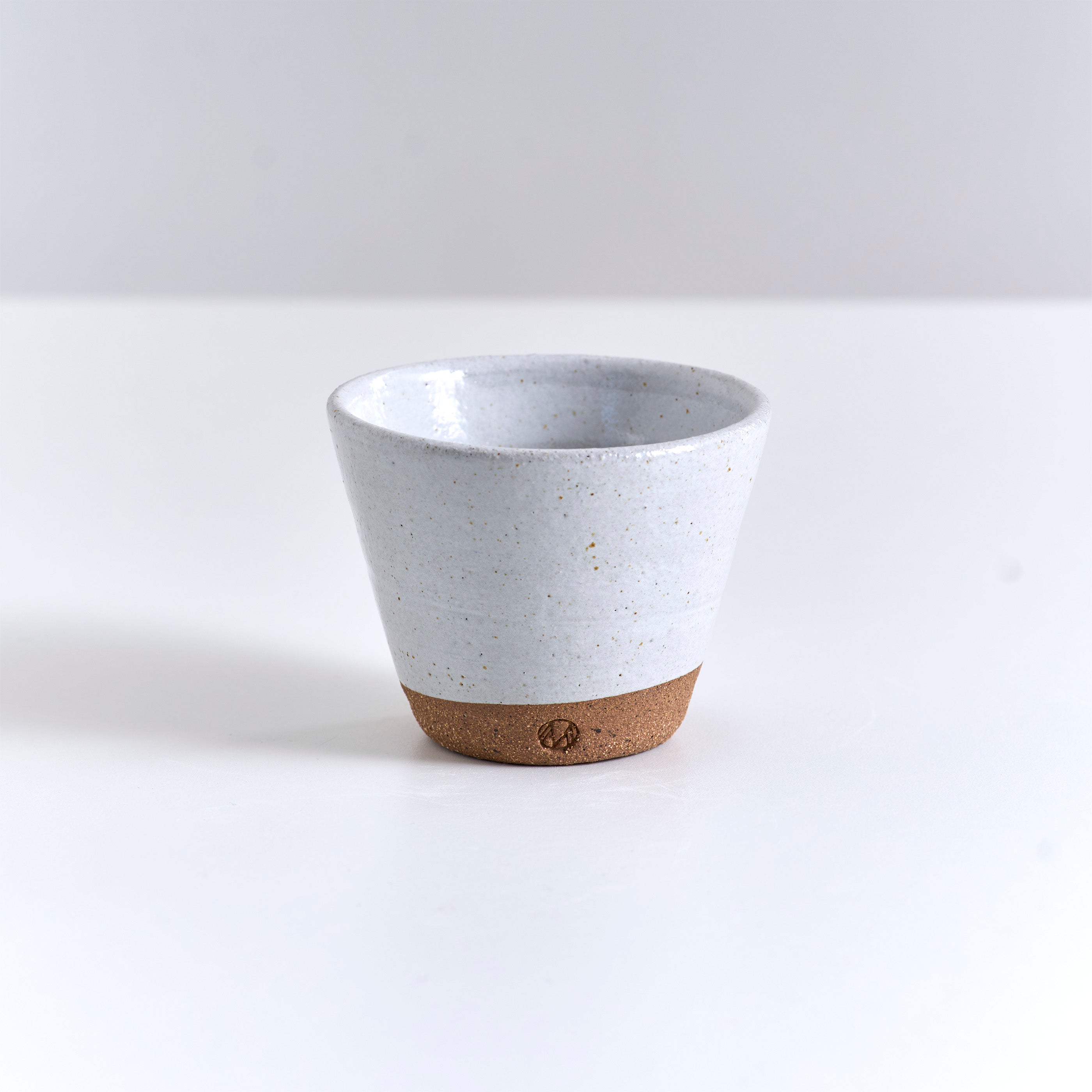 6oz Coffee Beaker - Vintage White