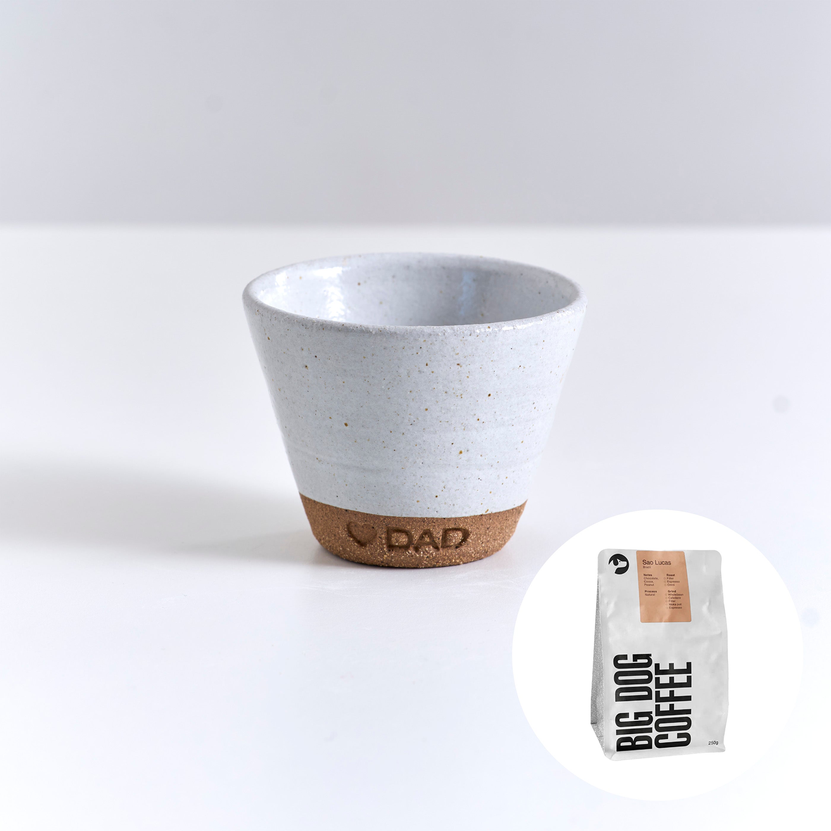 Fathers Day - 6oz Speciality Coffee Beaker + Big Dog Coffee Bundle