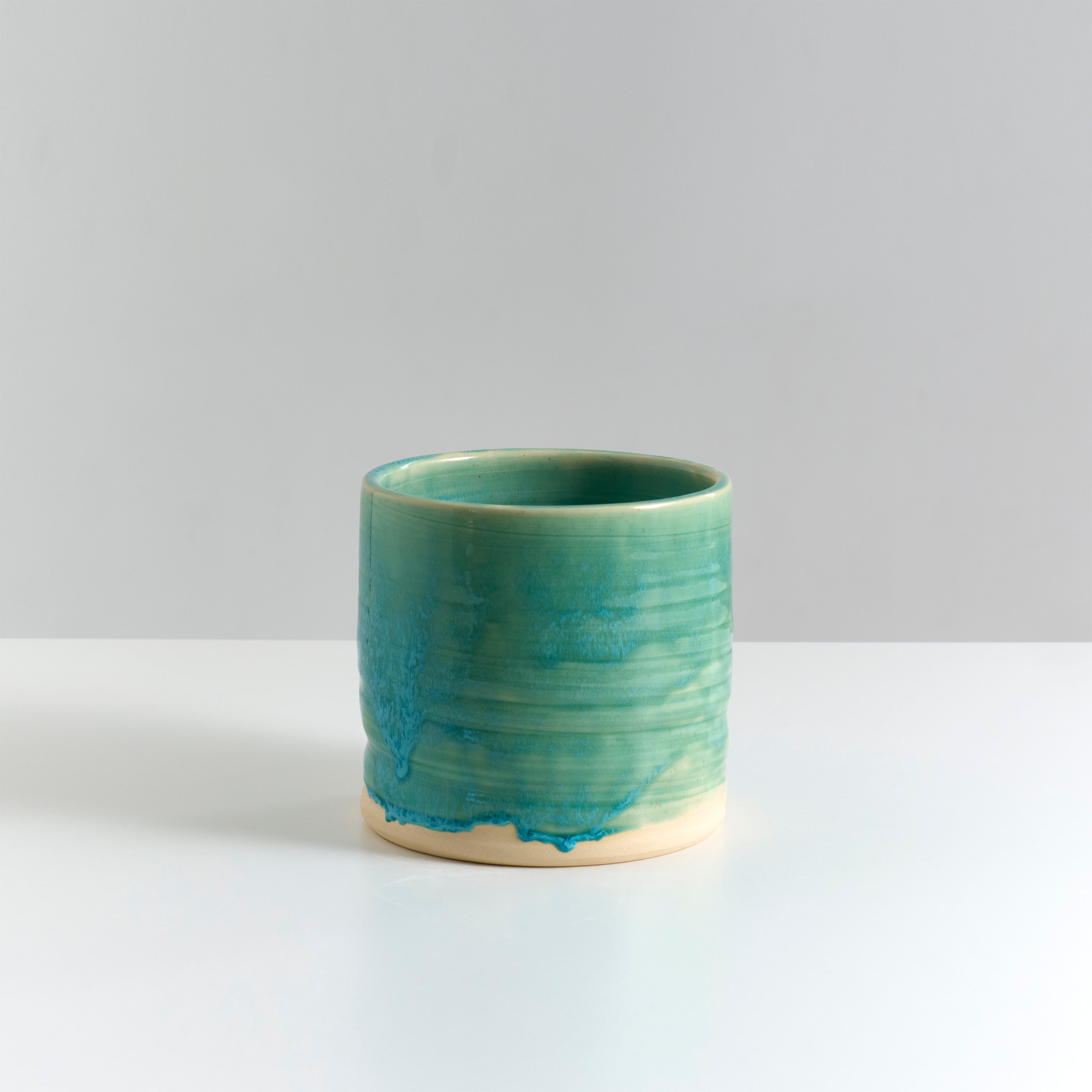 Vase - Copper Oxide Alkaline Glaze