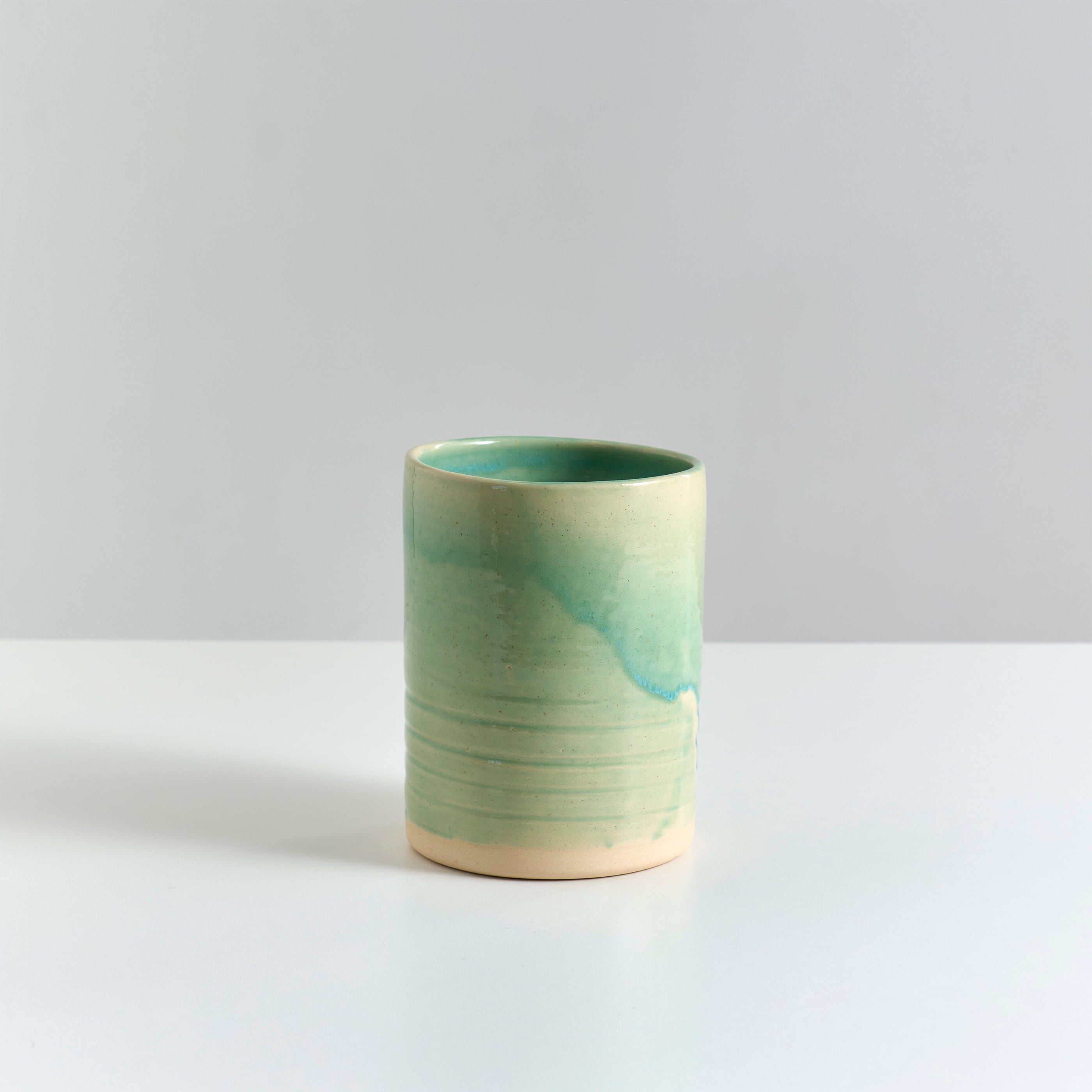 Vase - Copper Oxide Alkaline Glaze