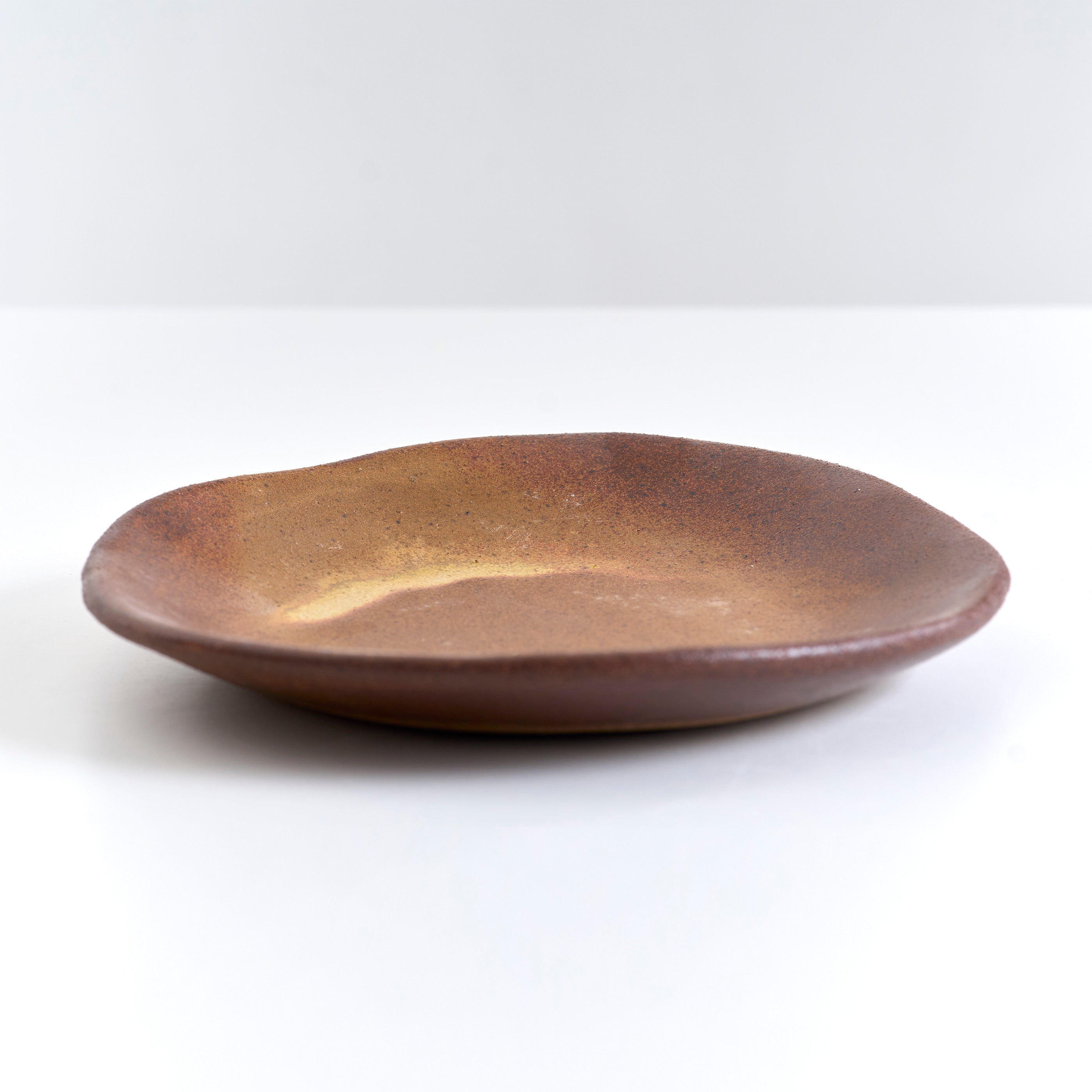 Medium Press Moulded Bowl - Burnt Umber
