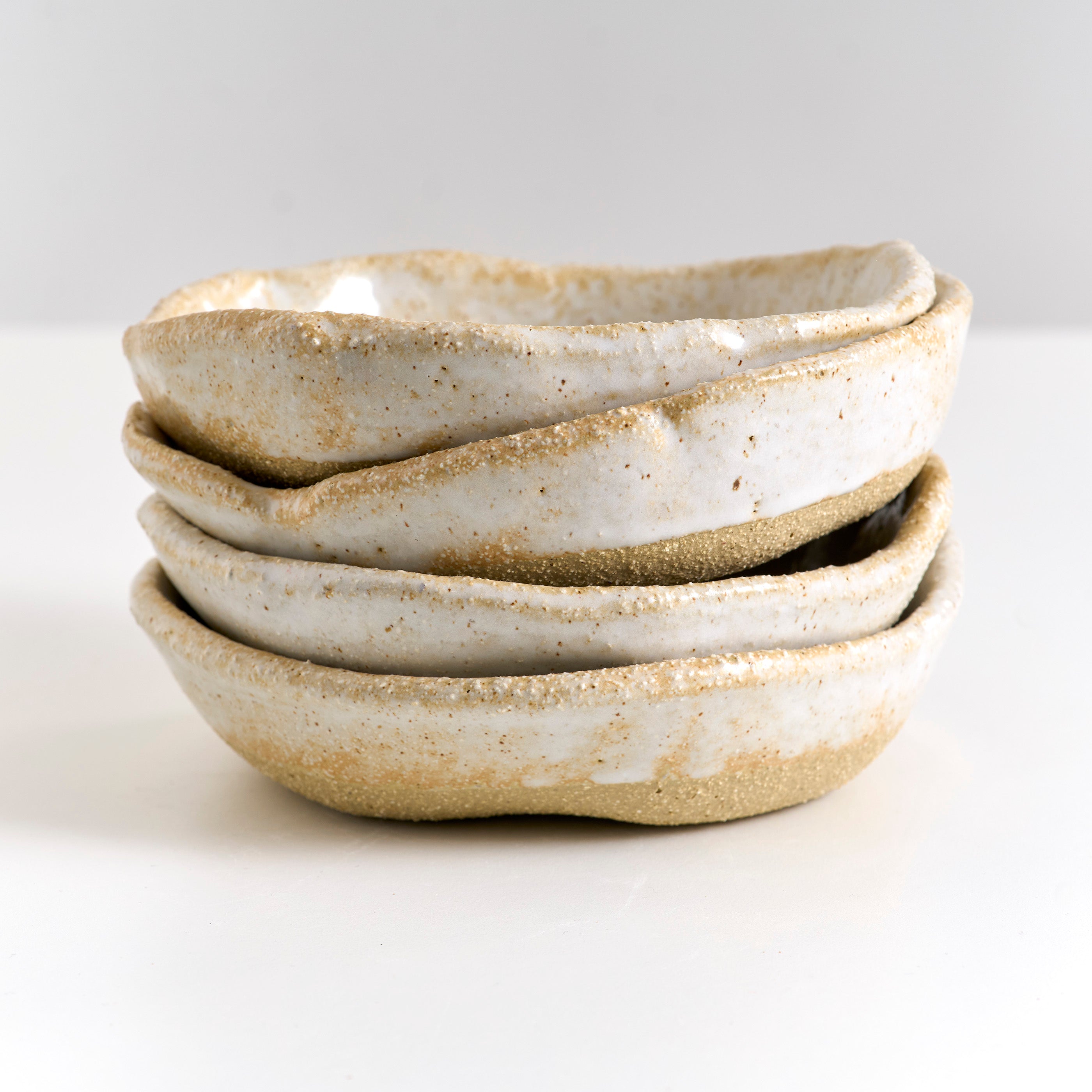 Small Press Moulded Bowl - Textured Clay