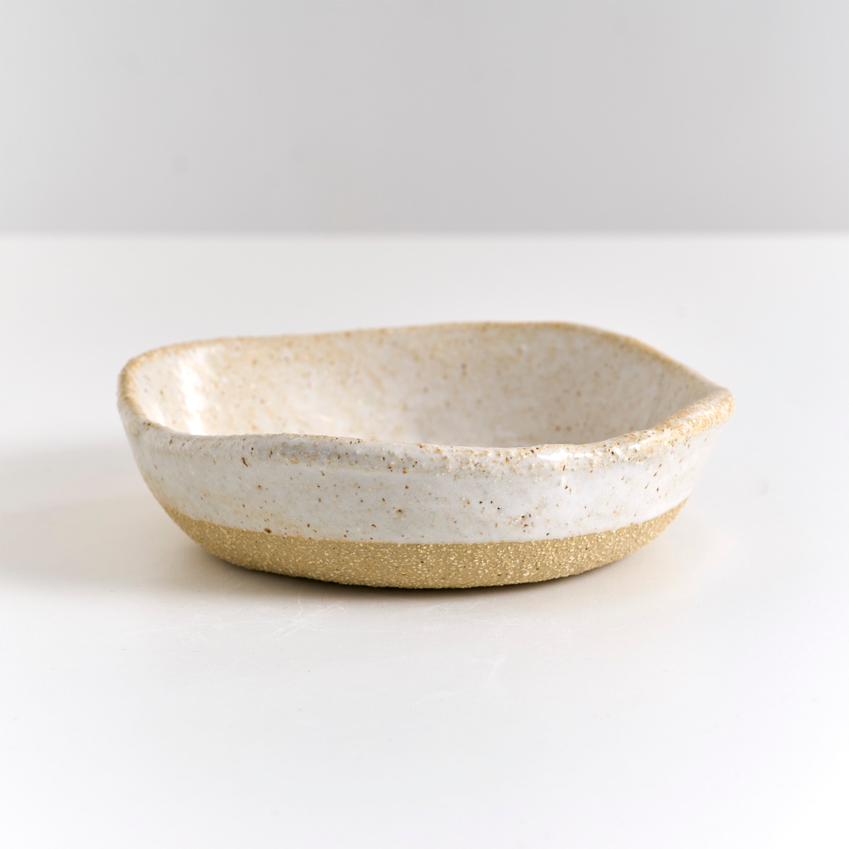 Small Press Moulded Bowl - Textured Clay