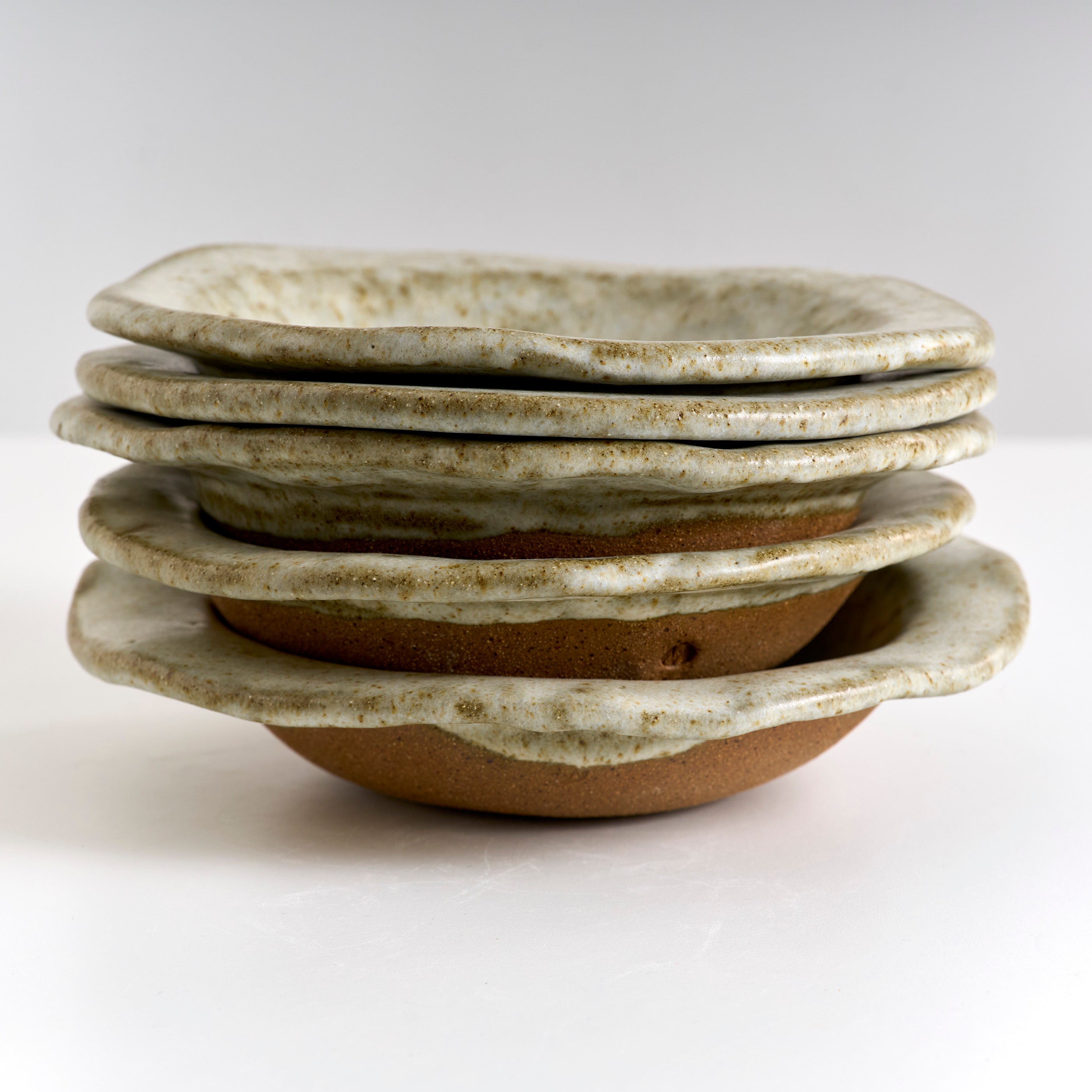 Wide Rimmed Press Moulded Bowl