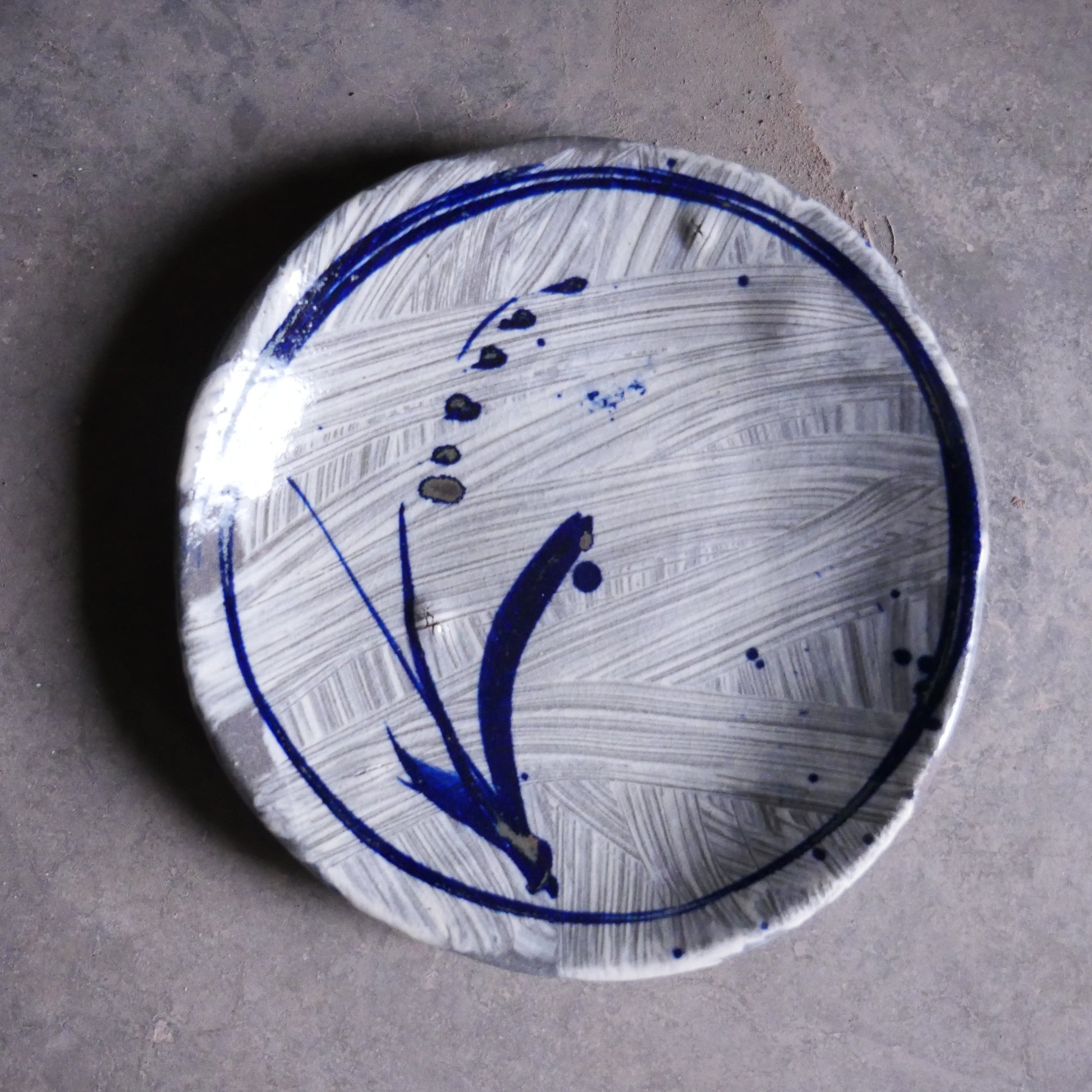 Slip Decorated Plate